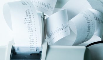 διακοσμητική εικόνα - ταμειακή μηχανή