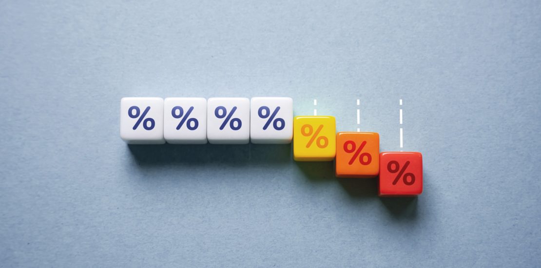 decorative image showing percentages